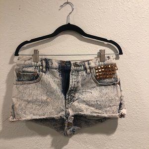 Jean shorts